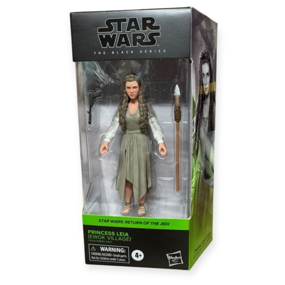 Hasbro Star Wars Princess Leia‎ Ewok Village Figure - The Black Series